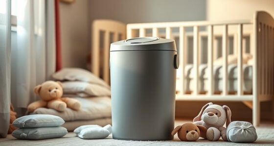 top odor controlling diaper pails
