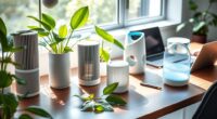 top office desk air purifiers