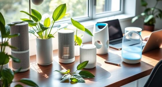 top office desk air purifiers
