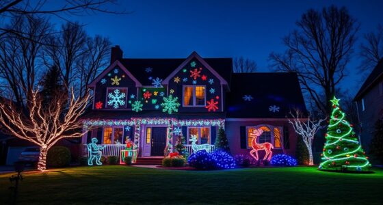 top outdoor holiday light projectors