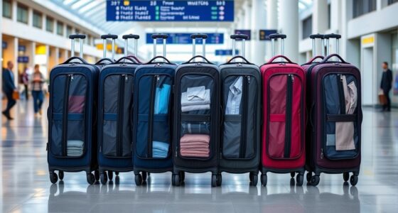 top rolling travel garment bags