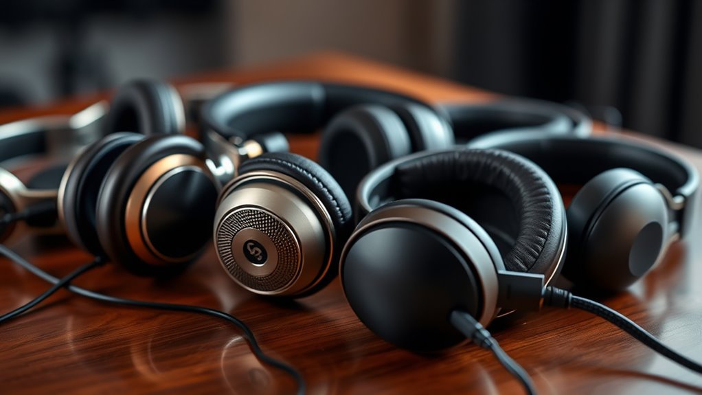 top studio quality audio headphones