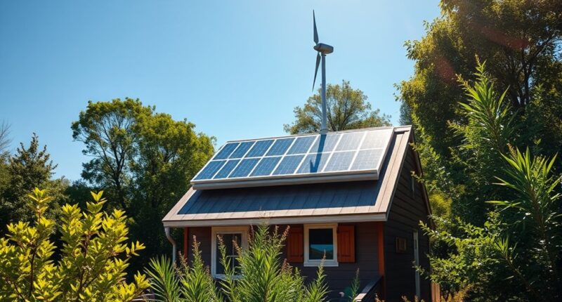 top tiny home off grid power