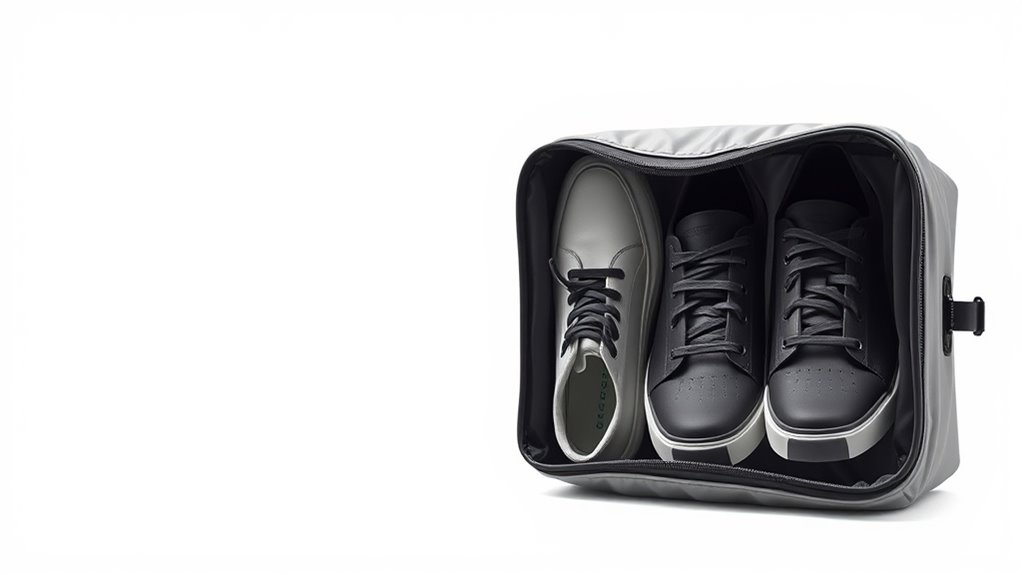top travel shoe storage