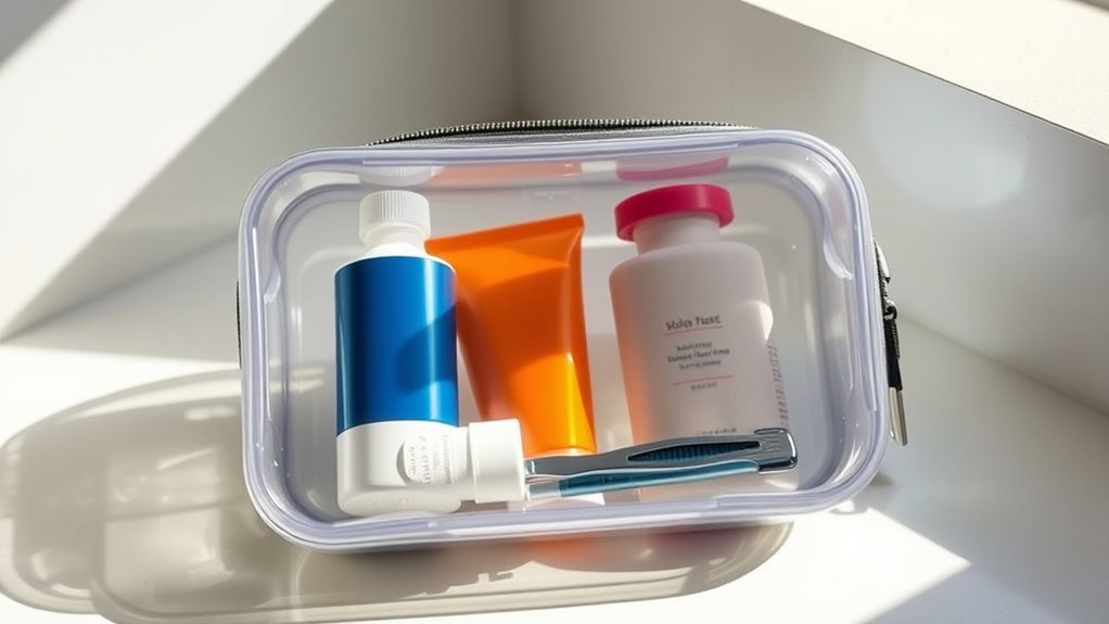 top tsa travel toiletry kits
