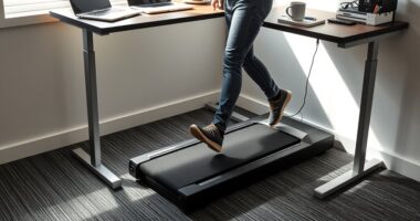 top under desk treadmills