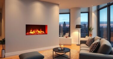 top ventless electric fireplaces