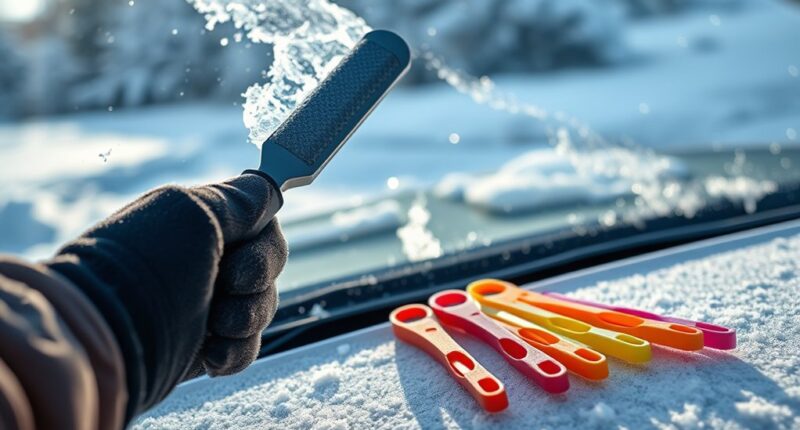 top winter windshield de icers