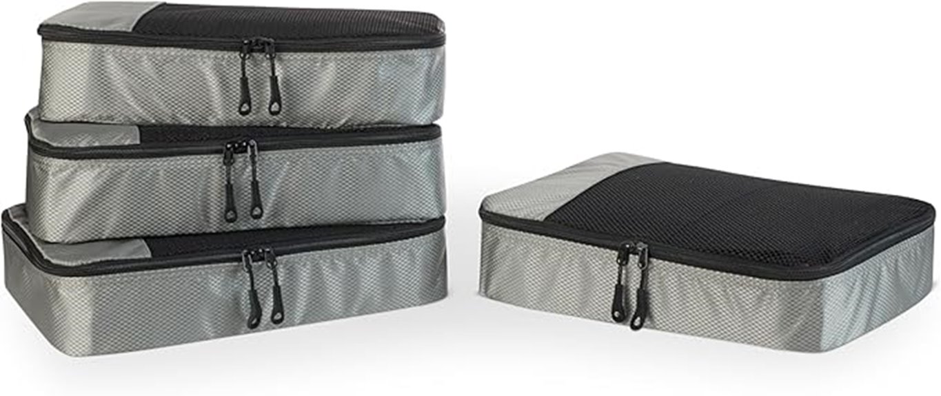 travel organizing cube set