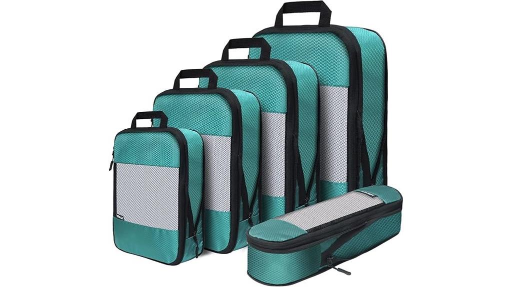 travel packing compression cubes