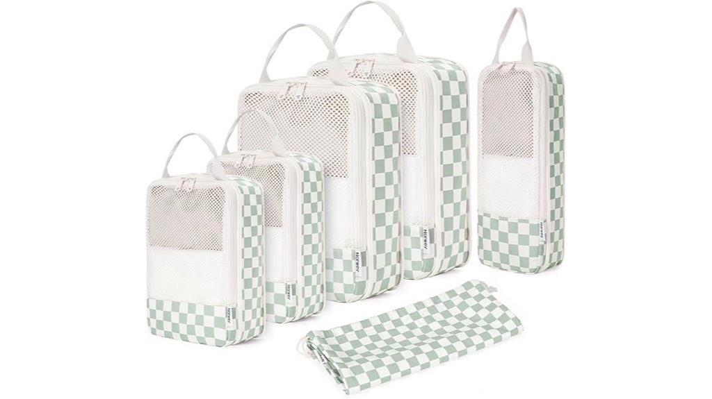 travel packing cube set