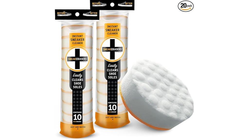 twenty shoe cleaning supplies