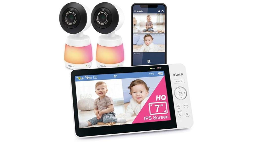 twin wifi baby monitor