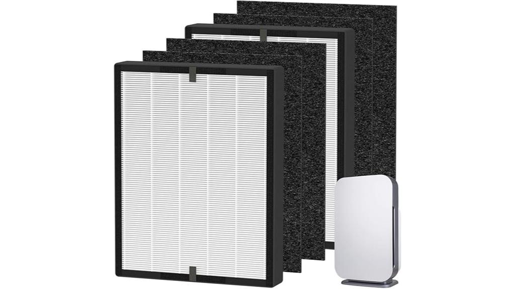 two hepa filters pack