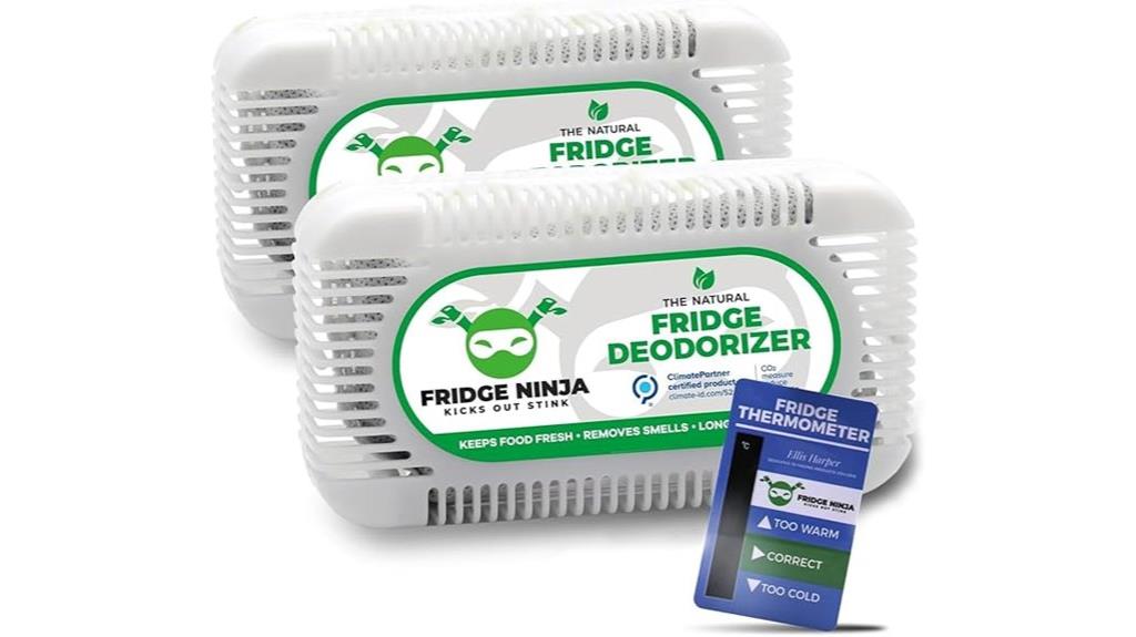 two pack unscented fridge deodorizer