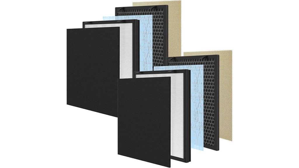 two replacement filters pack
