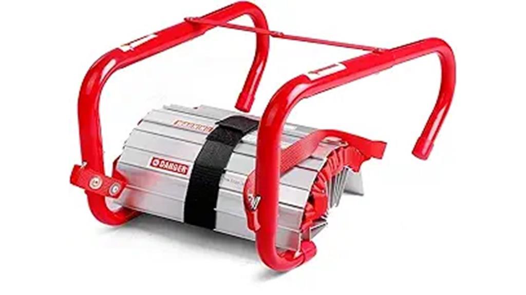 two story safety ladder