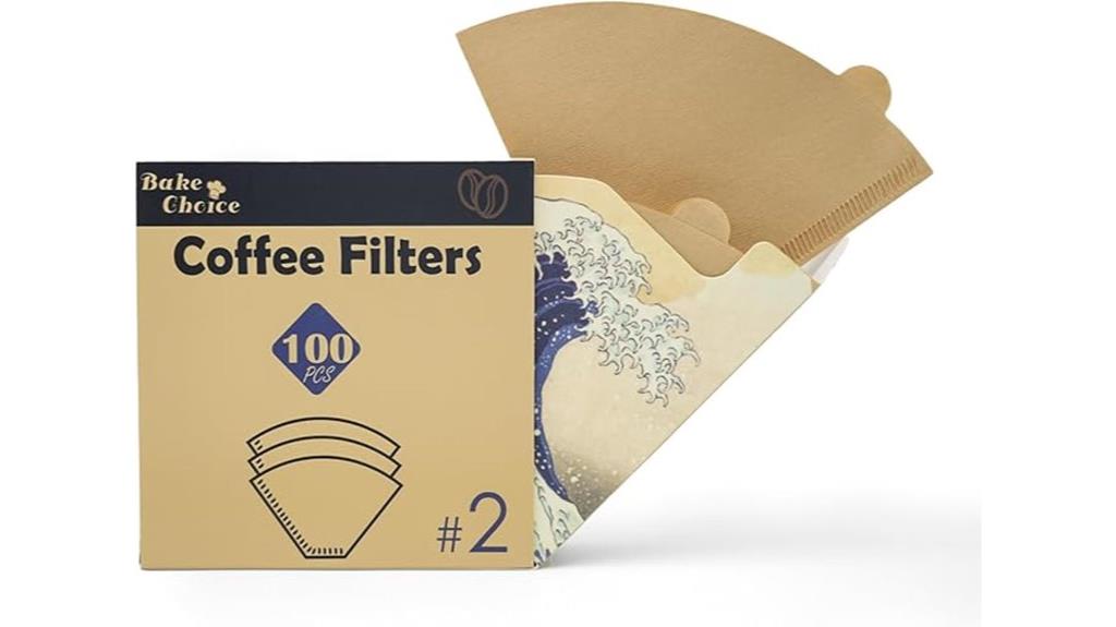unbleached cone coffee filters