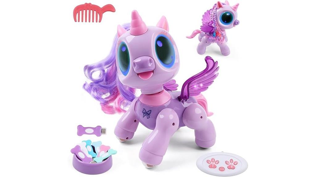 unicorn robot toy for girls