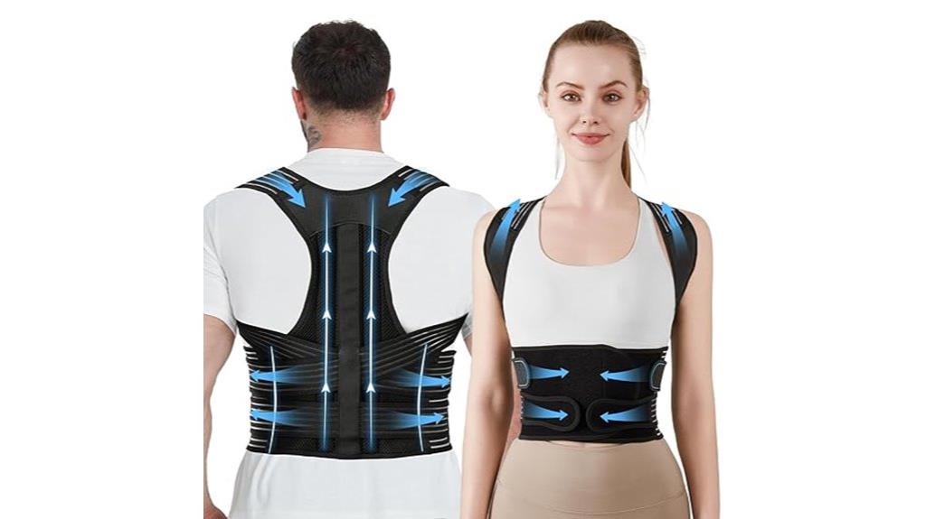 unisex back posture support