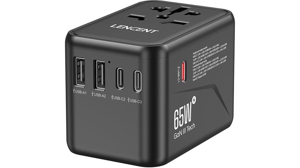 universal gan travel charger