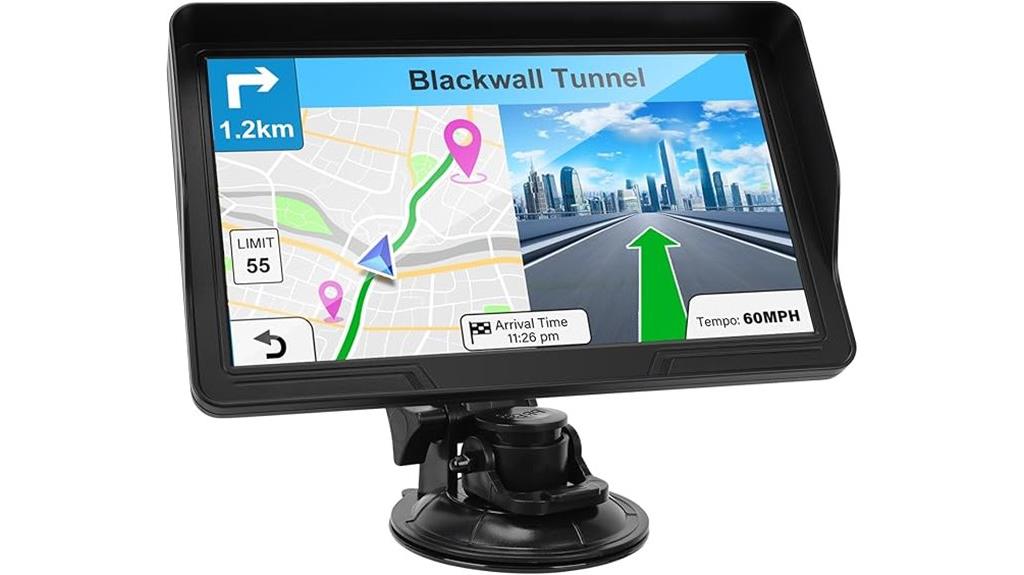 vehicle gps with hd screen