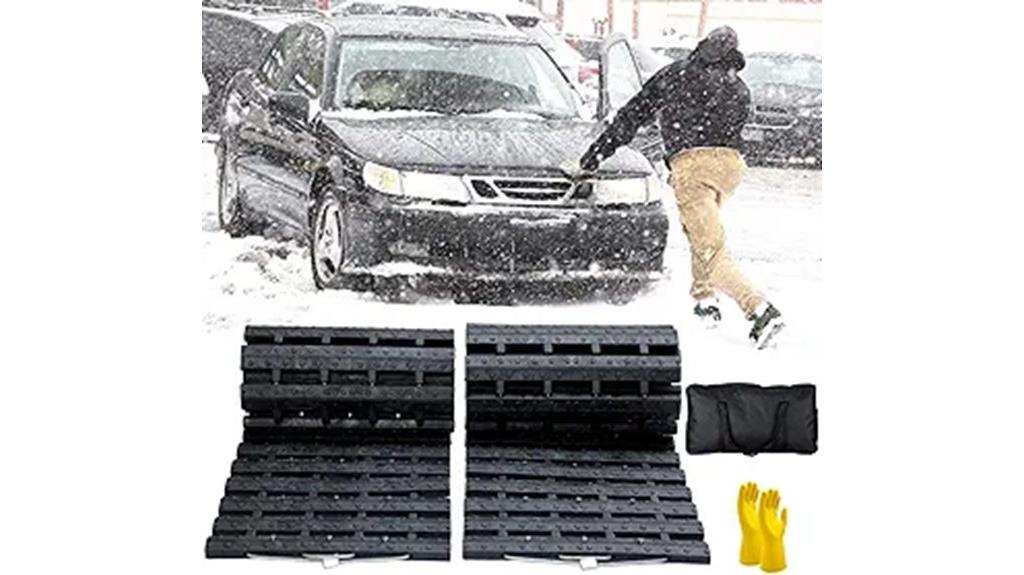 vehicle traction mat set