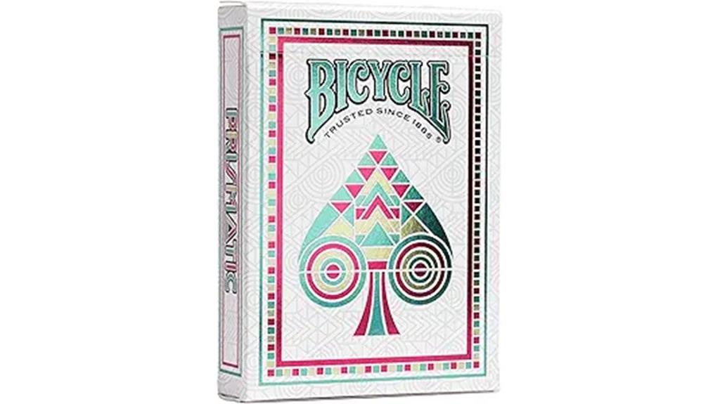 vibrant bicycle playing cards