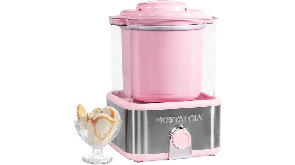vintage style ice cream maker