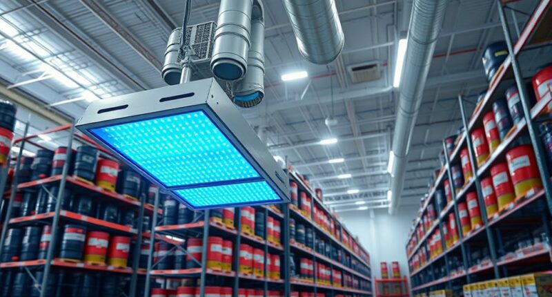 warehouse chemical air purification
