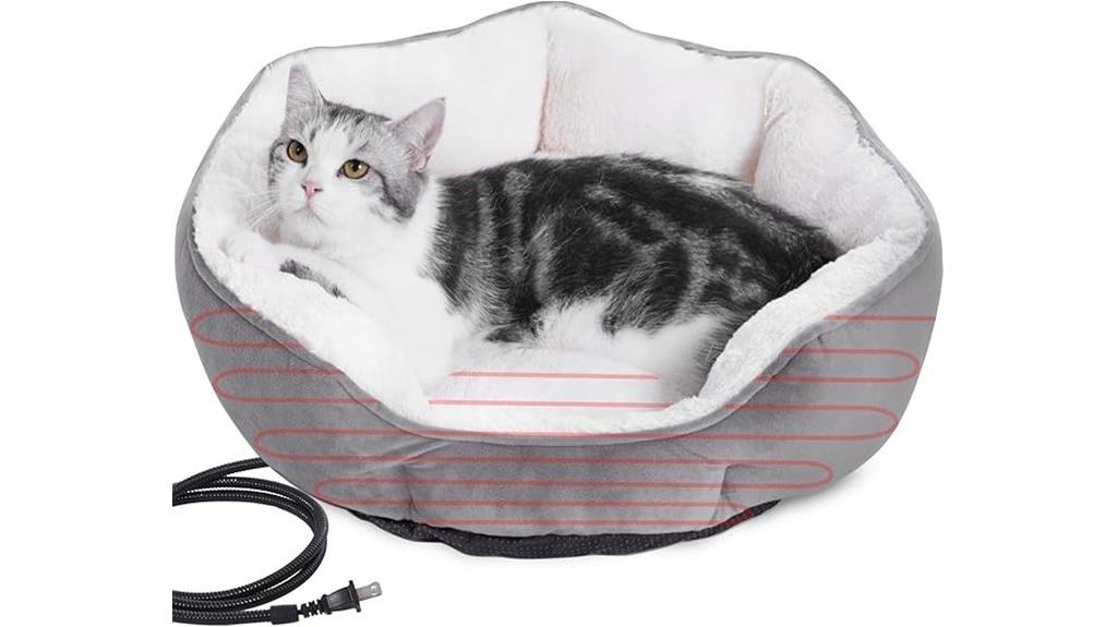 warm cozy pet bed