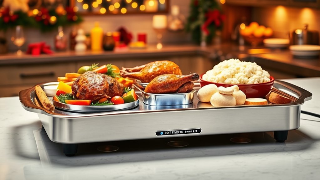 warming tray selection criteria