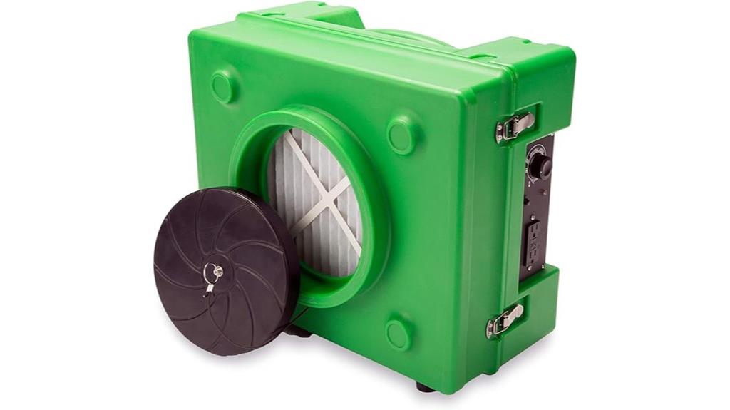 water damage air purifier