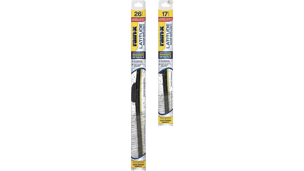 water repellent wiper blades pack