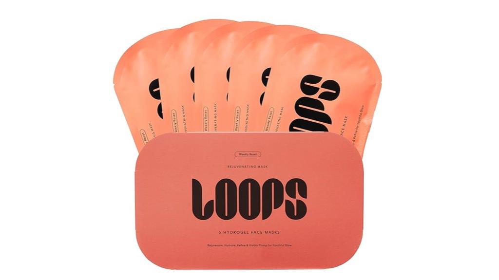 weekly hydrogel face mask