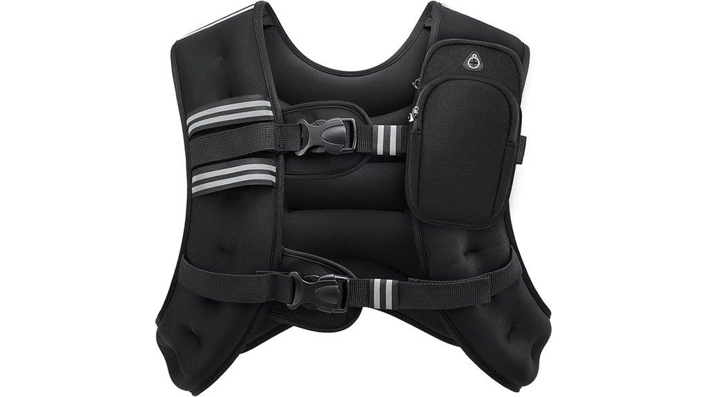 weighted fitness vest