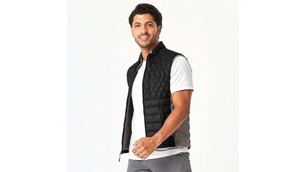 weighted quilted sensory vest