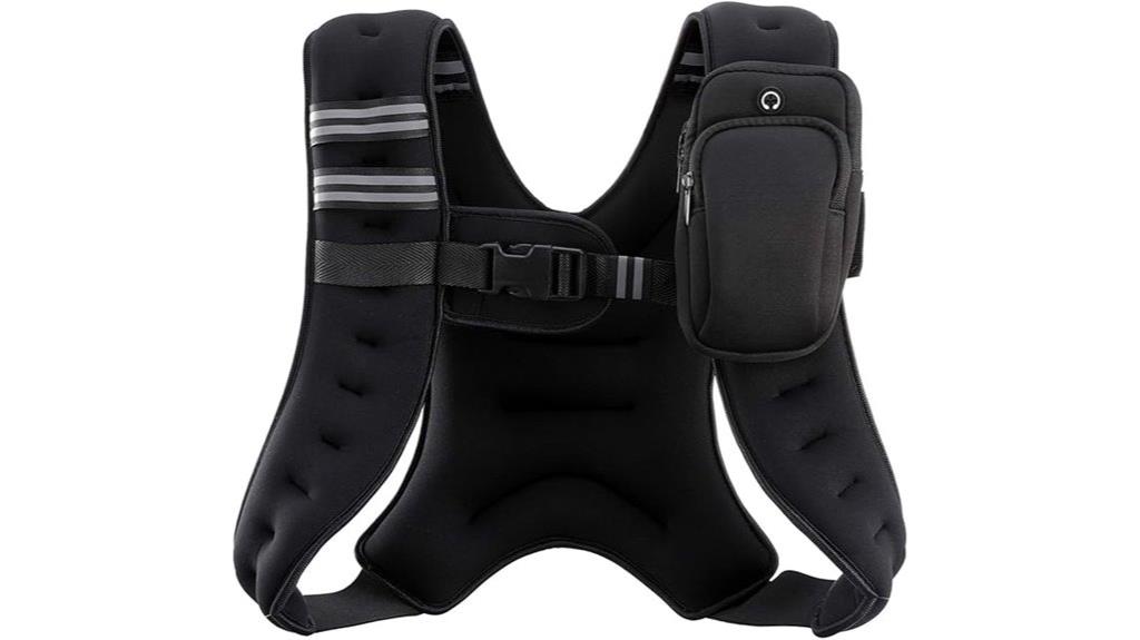 weighted workout fitness vest
