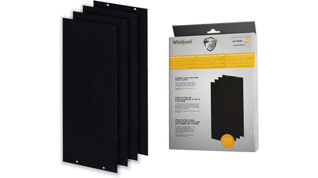 whirlpool charcoal filter pack