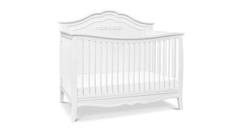 white greenguard gold certified convertible crib