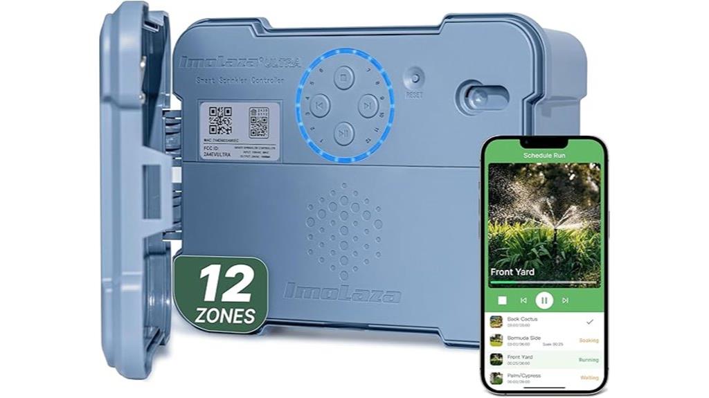 wifi 12 zone sprinkler controller
