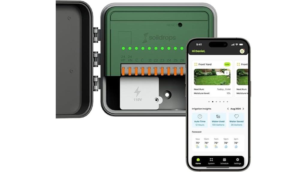 wifi 8 zone sprinkler system