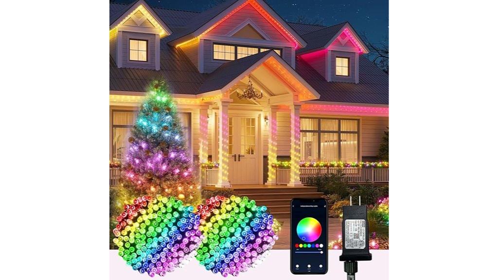 wifi color tree lights