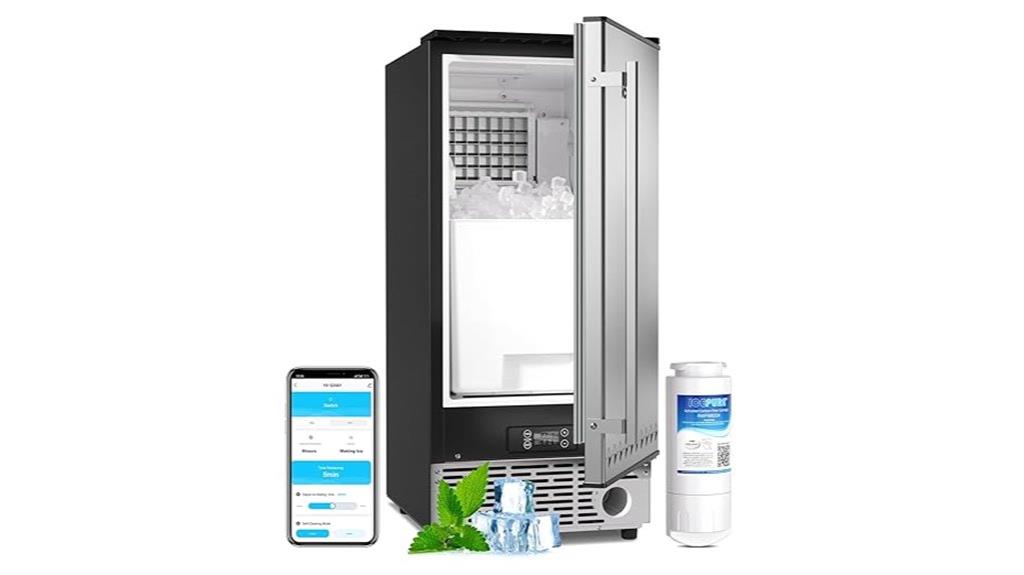 wifi controlled under counter ice