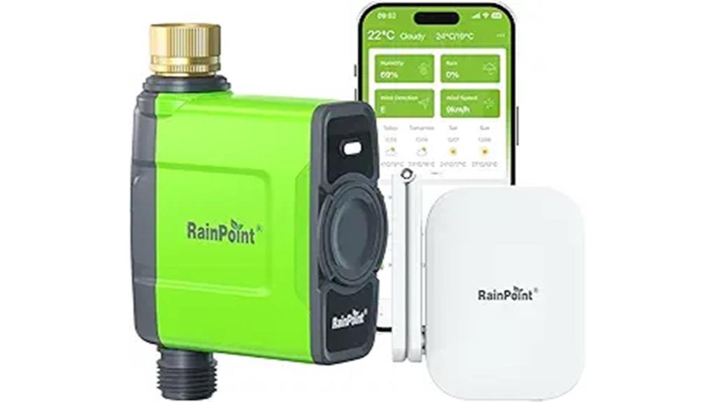 wifi enabled garden hose timer