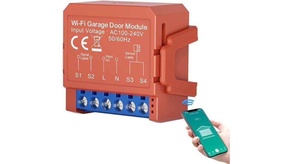 wifi voice garage opener