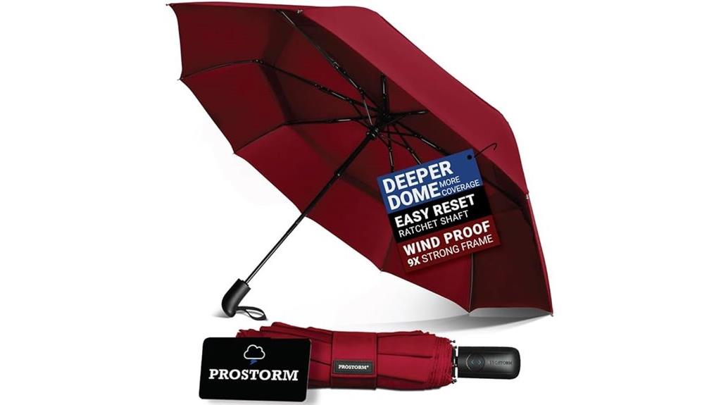 windproof compact umbrella