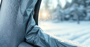 winter camping window insulation