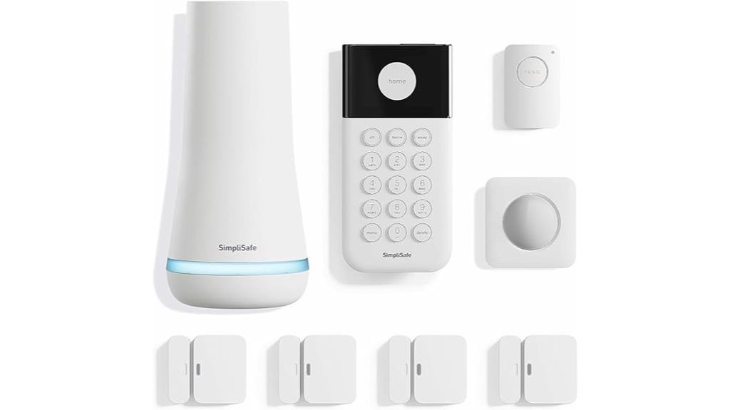 wireless 8 piece home security