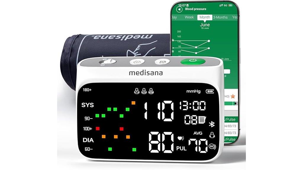 wireless bluetooth blood pressure monitor
